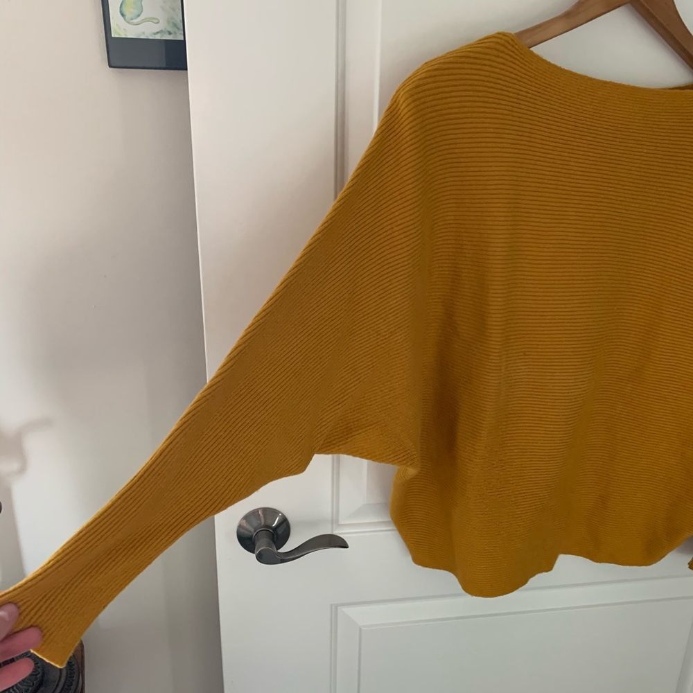 Mustard Yellow Sweater - Picture 3 of 6
